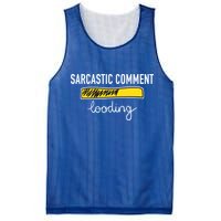 Sarcastic Comment Loading Funny Meme Mesh Reversible Basketball Jersey Tank