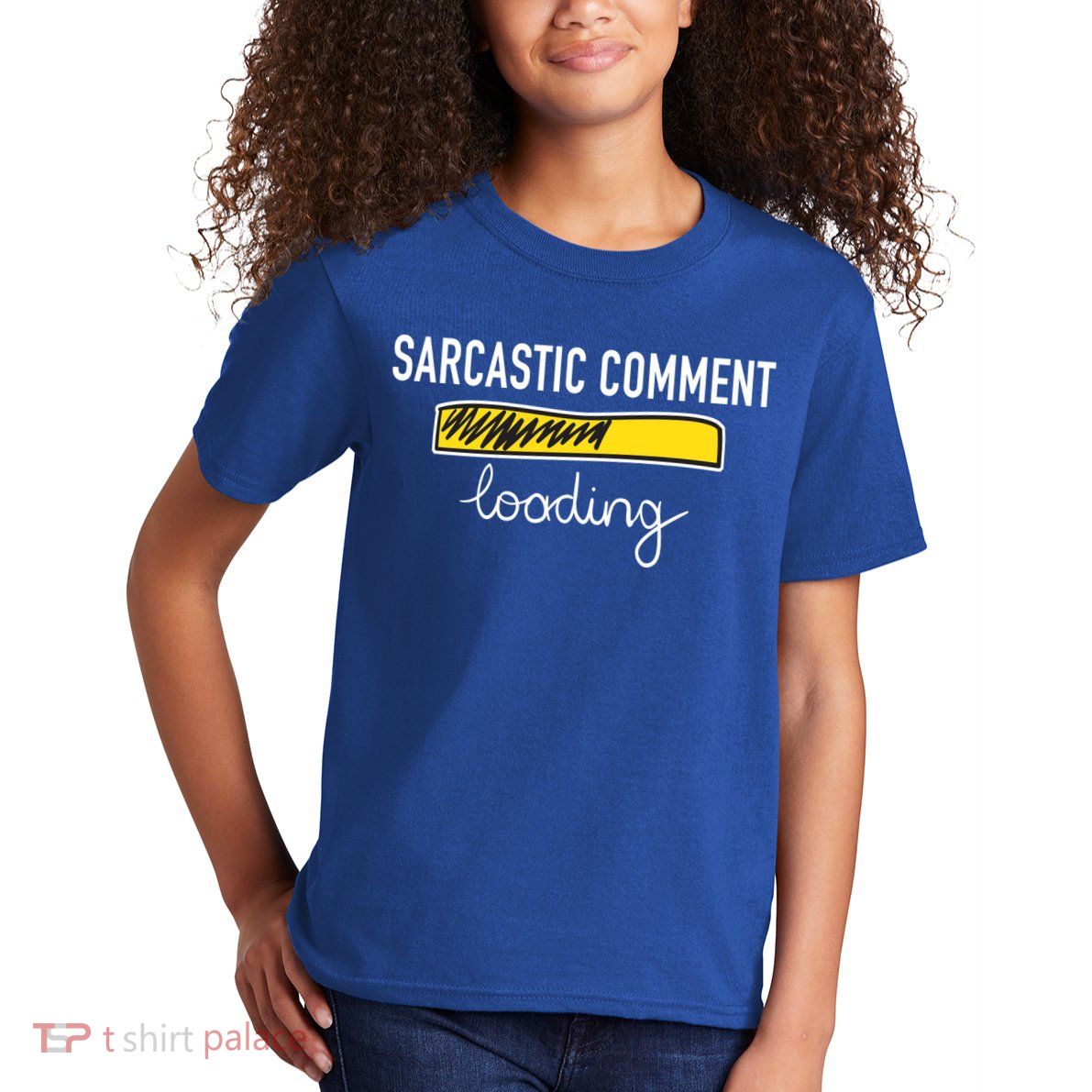 Sarcastic Comment Loading Funny Meme Kids T-Shirt