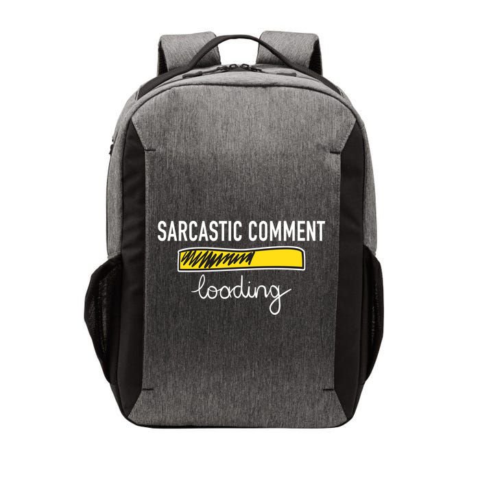 Sarcastic Comment Loading Funny Meme Vector Backpack