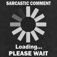 Sarcastic Comment Loading Please Wait Crop Fleece Hoodie