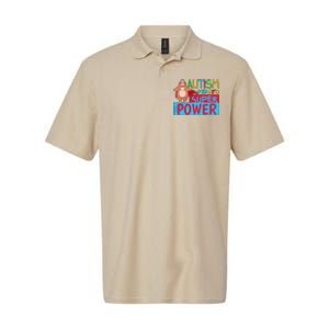 Sloth Autism Superpower Awarenesss Softstyle Adult Sport Polo