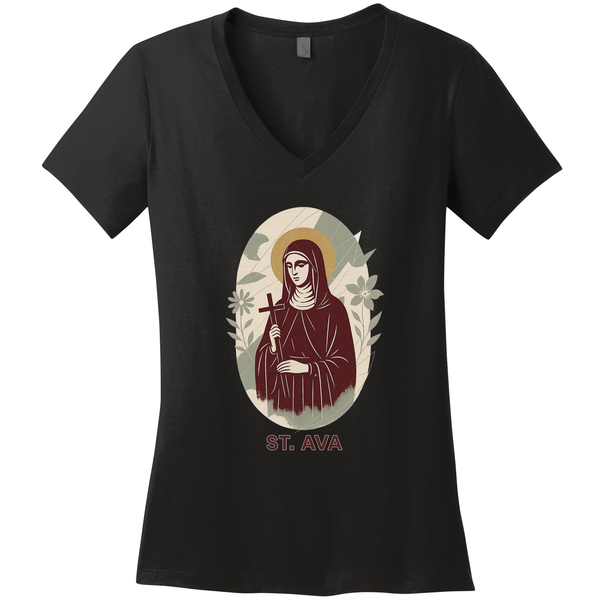 Saint Ava Women's V-Neck T-Shirt