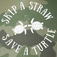Skip A Straw Save A Turtle Cute Turtle Graphic Gift Legacy Tie Dye Trucker Hat