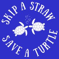 Skip A Straw Save A Turtle Cute Turtle Graphic Gift Tank Top