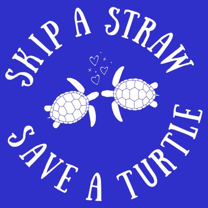 Skip A Straw Save A Turtle Cute Turtle Graphic Gift Tank Top