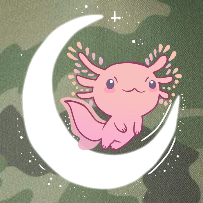 Space Axolotl Legacy Tie Dye Trucker Hat