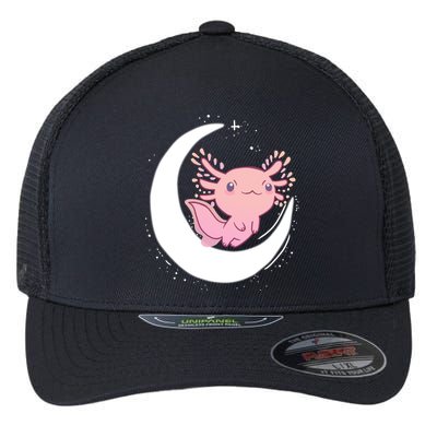 Space Axolotl Flexfit Unipanel Trucker Cap