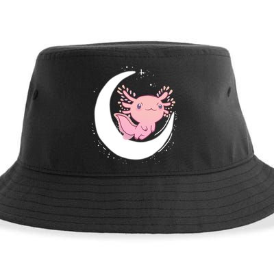 Space Axolotl Sustainable Bucket Hat