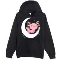 Space Axolotl Premium Pullover Hoodie