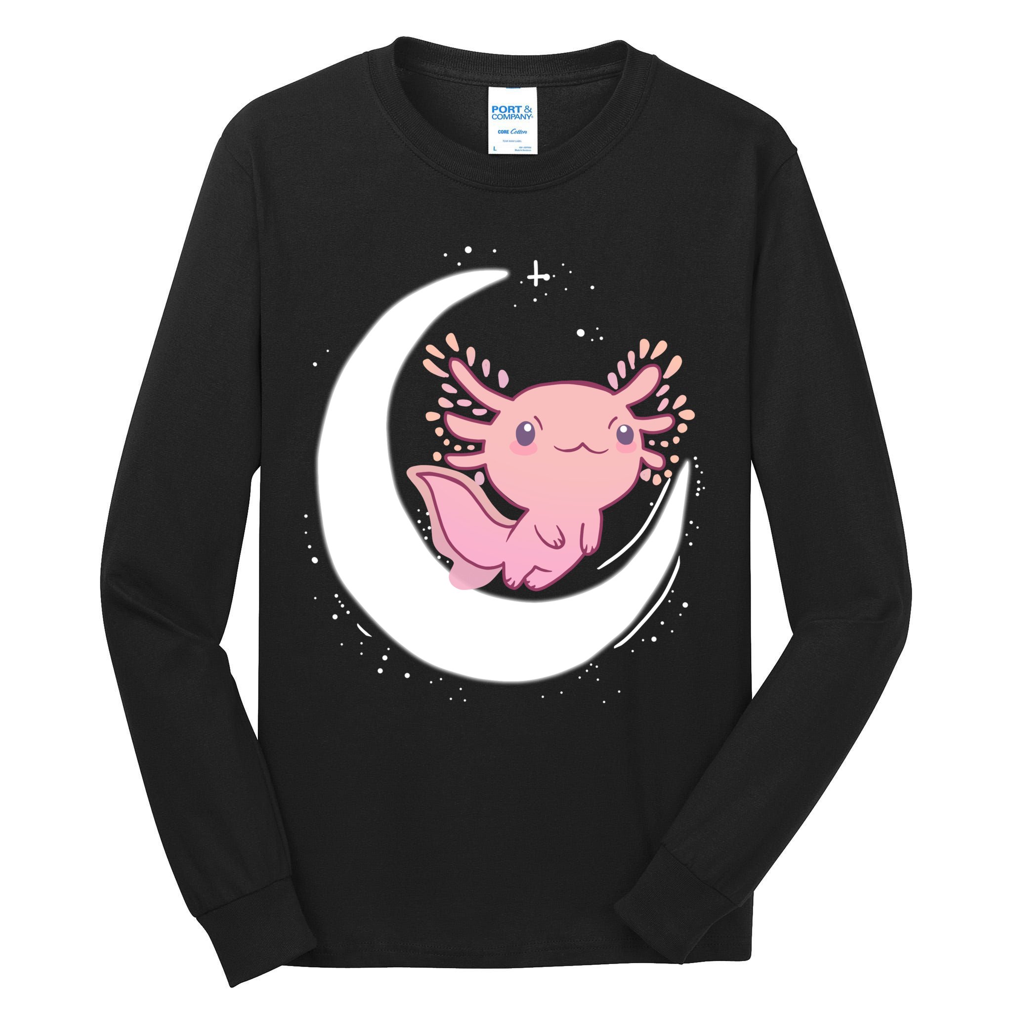 Space Axolotl Tall Long Sleeve T-Shirt