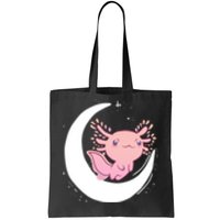 Space Axolotl Tote Bag