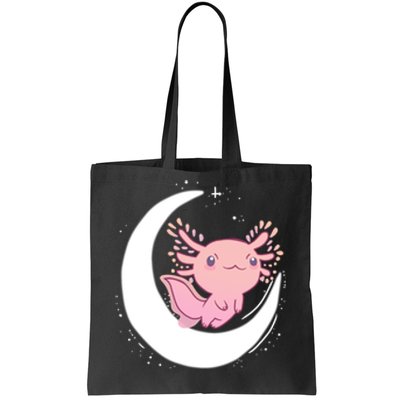 Space Axolotl Tote Bag