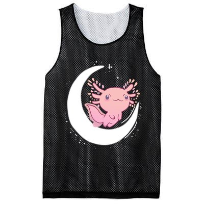 Space Axolotl Mesh Reversible Basketball Jersey Tank