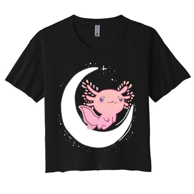 Space Axolotl Crop Top