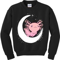 Space Axolotl Kids Sweatshirt