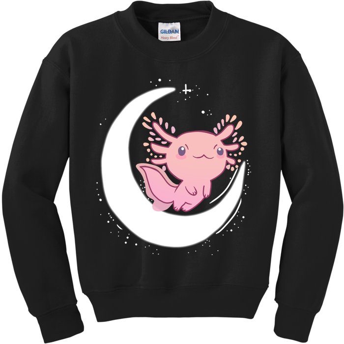 Space Axolotl Kids Sweatshirt