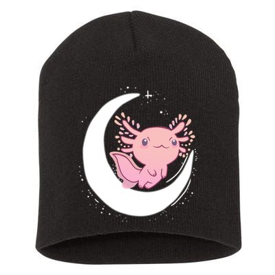 Space Axolotl Short Acrylic Beanie