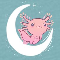 Space Axolotl Sueded Cloud Jersey T-Shirt