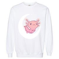 Space Axolotl Garment-Dyed Sweatshirt
