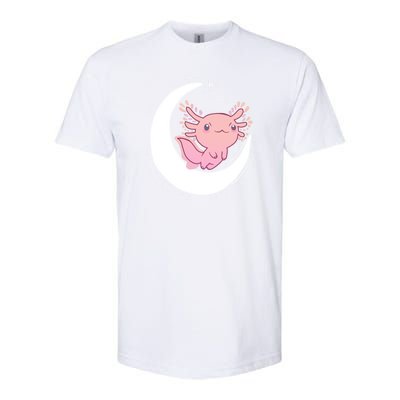 Space Axolotl Softstyle® CVC T-Shirt