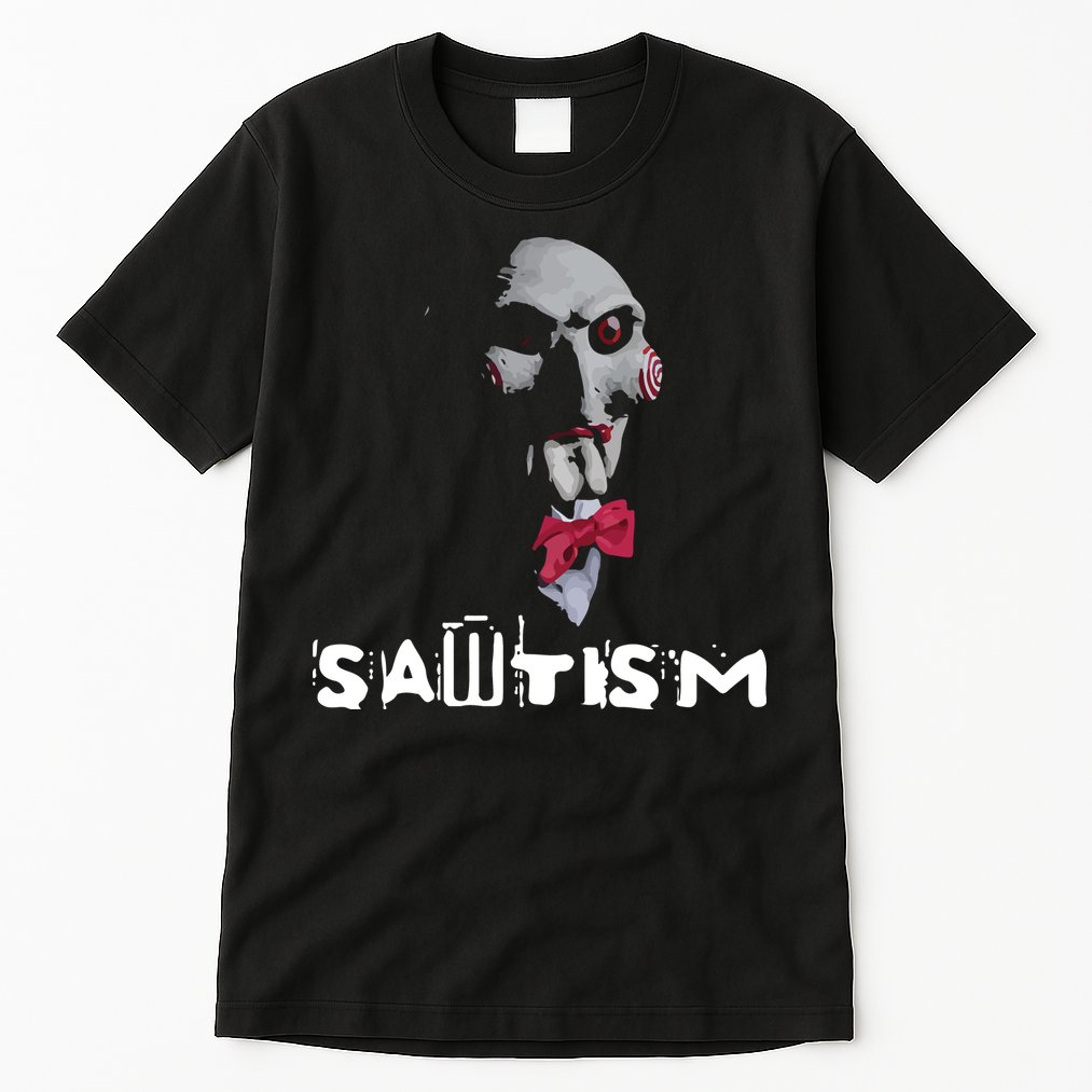Sawtism Autism Tall T-Shirt