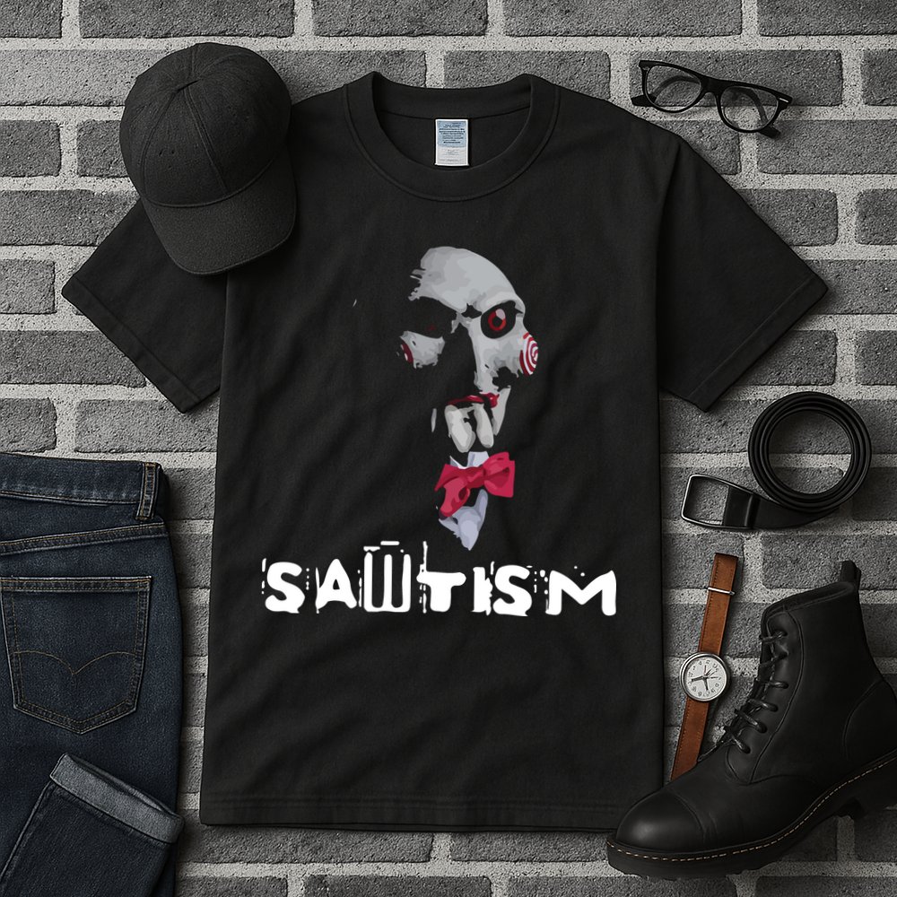 Sawtism Autism Tall T-Shirt