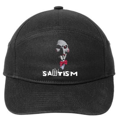 Sawtism Autism 7-Panel Snapback Hat