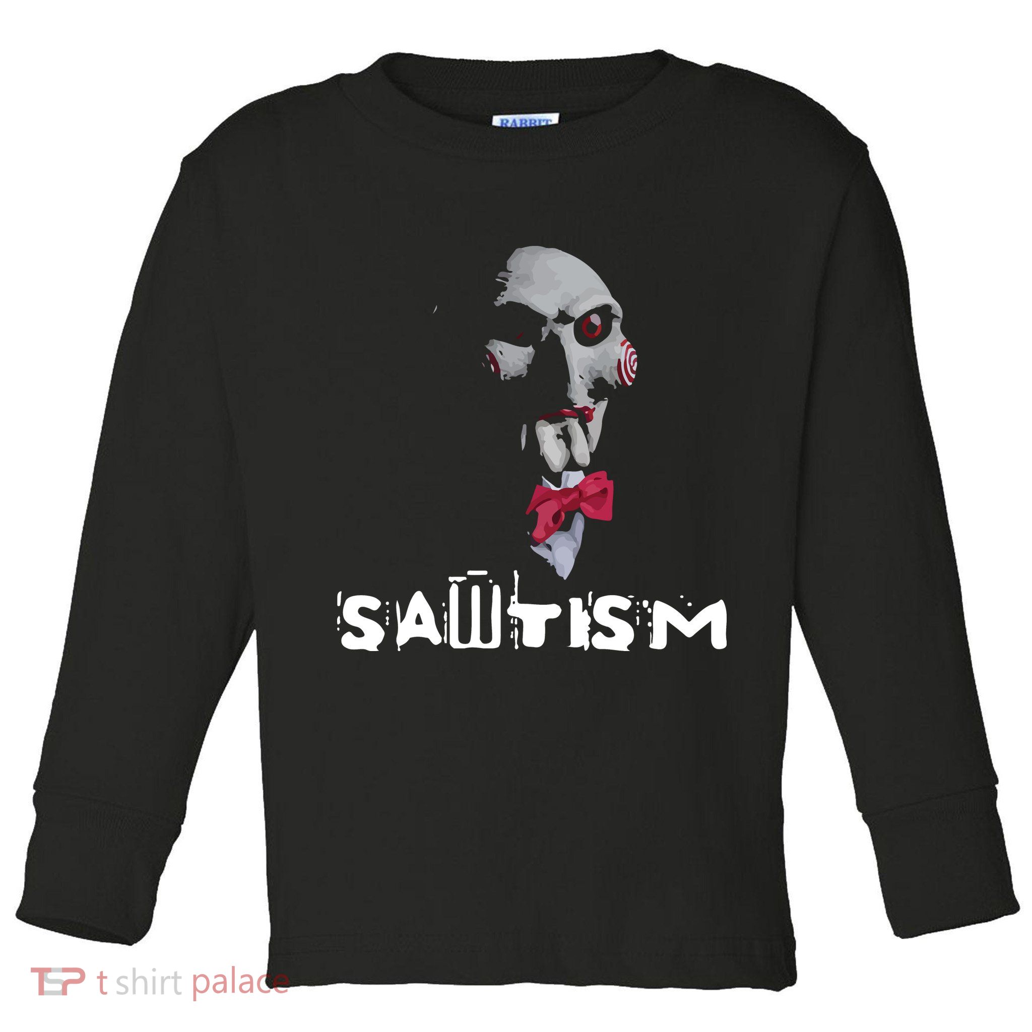Sawtism Autism Toddler Long Sleeve Shirt