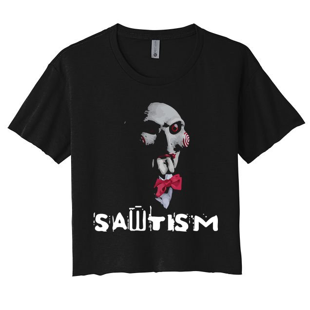 Sawtism Autism Crop Top