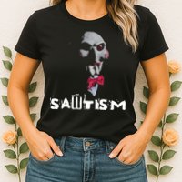 Sawtism Autism Womens T-Shirt
