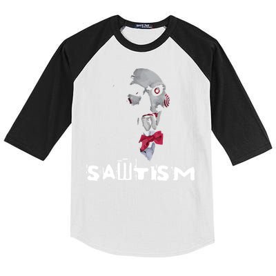 Sawtism Autism Kids Colorblock Raglan Jersey