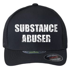 Substance Abuser Flexfit Unipanel Trucker Cap