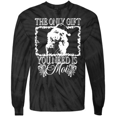 Sage And Sprout Store The Only Gift You Need Is Moi Tie-Dye Long Sleeve Shirt