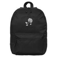 Stop and Smell the Roses 16 in Basic Backpack