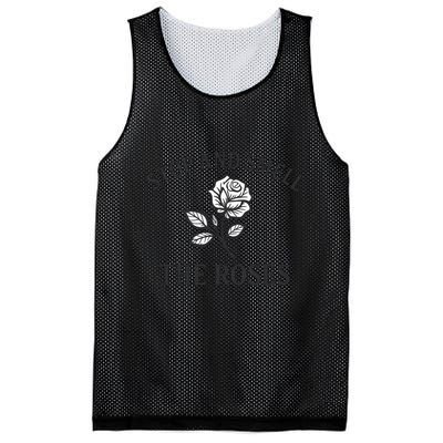 Stop and Smell the Roses Mesh Reversible Basketball Jersey Tank