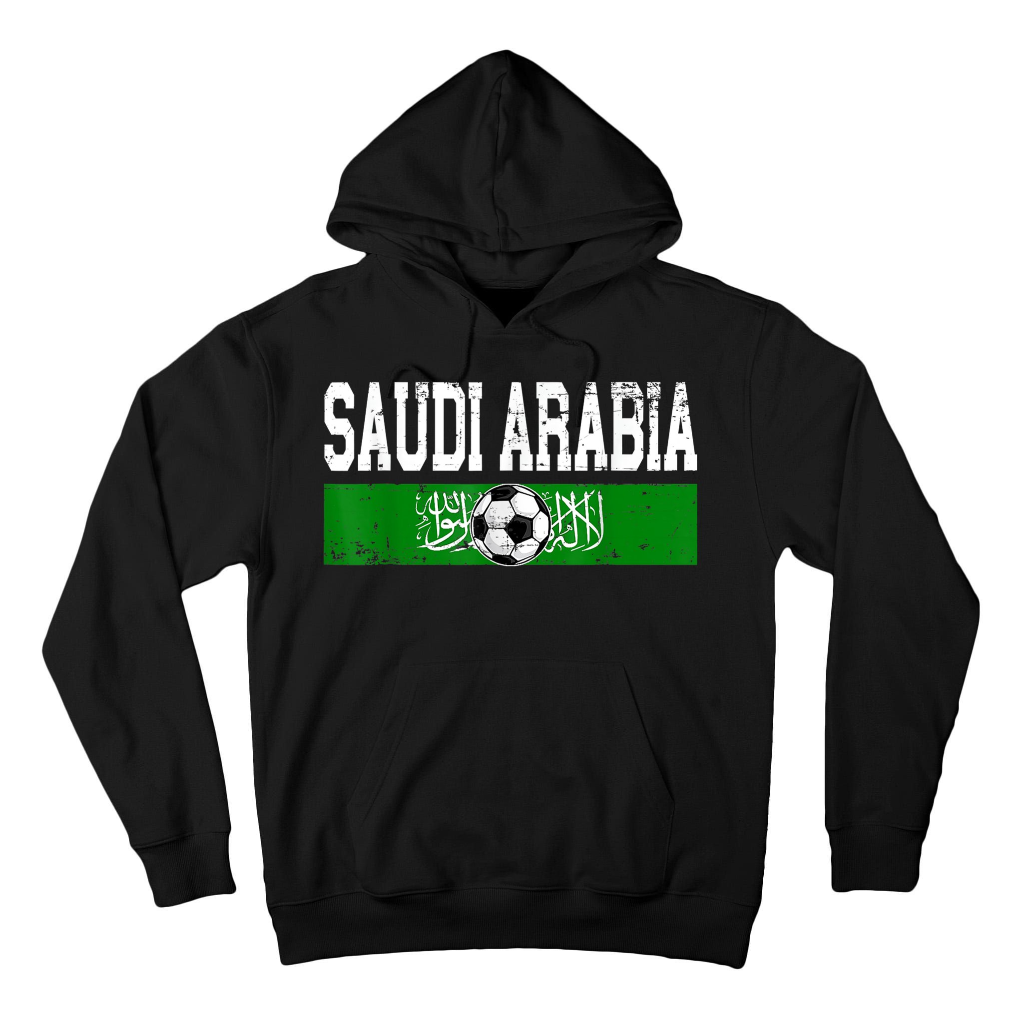 Saudi Arabia Saudis Flag Soccer Jersey Football Lovers Tall Hoodie
