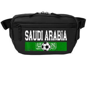 Saudi Arabia Saudis Flag Soccer Jersey Football Lovers Crossbody Pack