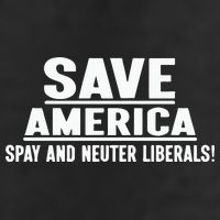 Save America Spay And Neuter Liberals Adult Drive Performance Visor