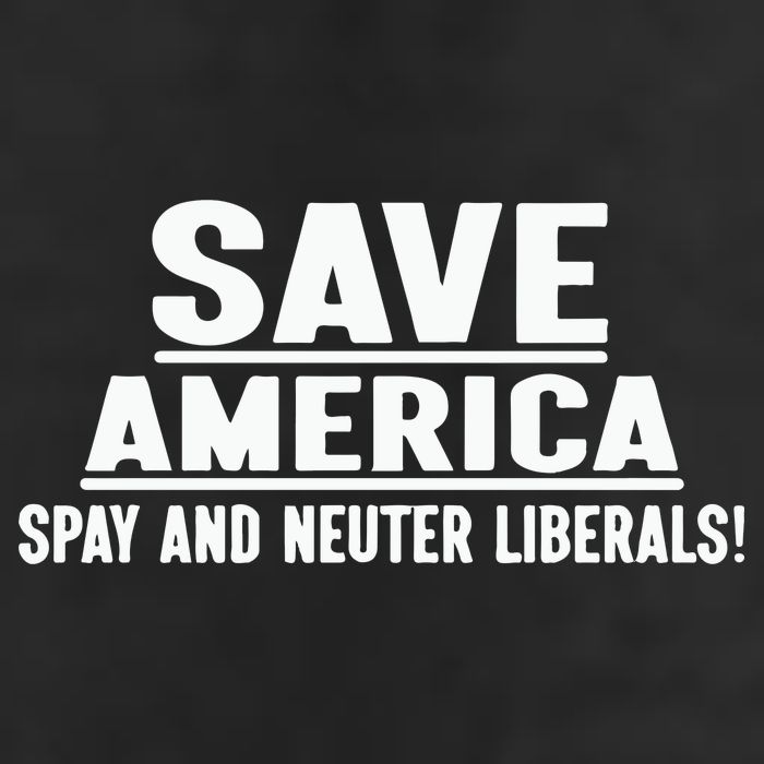 Save America Spay And Neuter Liberals Adult Drive Performance Visor