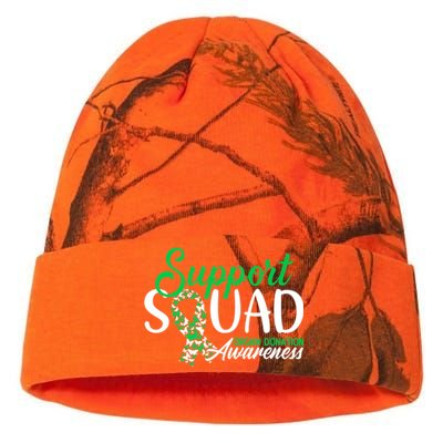 Support Awareness Squad I Transplant Survivor Organ Donation Premium Kati Licensed 12" Camo Beanie