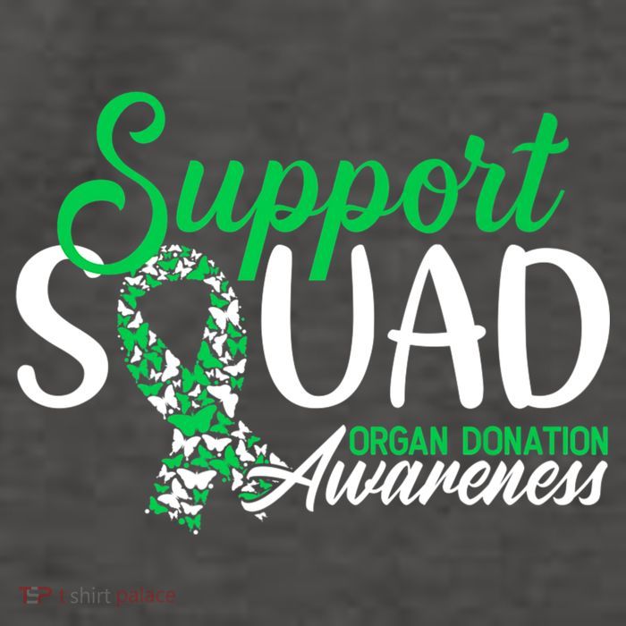 Support Awareness Squad I Transplant Survivor Organ Donation Premium Vector Backpack