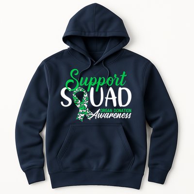 Support Awareness Squad I Transplant Survivor Organ Donation Premium Hoodie