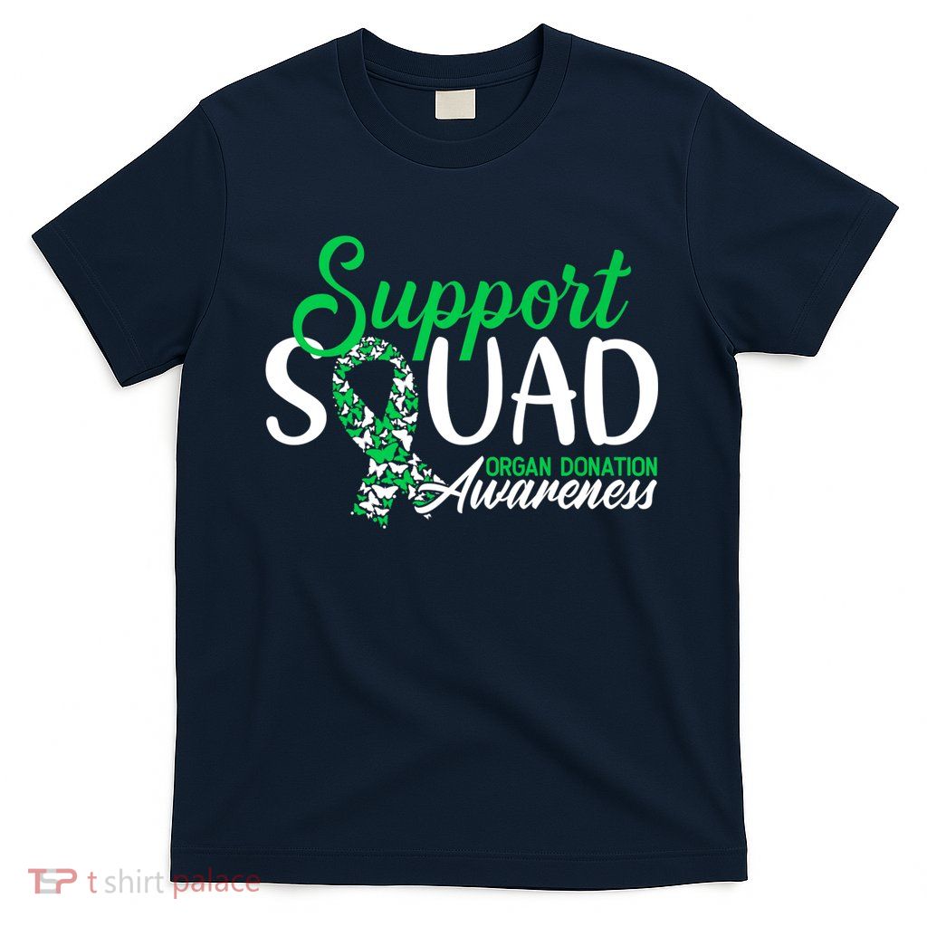 Support Awareness Squad I Transplant Survivor Organ Donation Premium T-Shirt