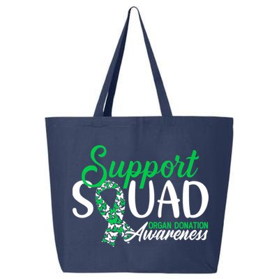 Support Awareness Squad I Transplant Survivor Organ Donation Premium 25L Jumbo Tote