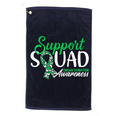 Support Awareness Squad I Transplant Survivor Organ Donation Premium Golf Towel