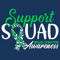 Support Awareness Squad I Transplant Survivor Organ Donation Premium Golf Towel