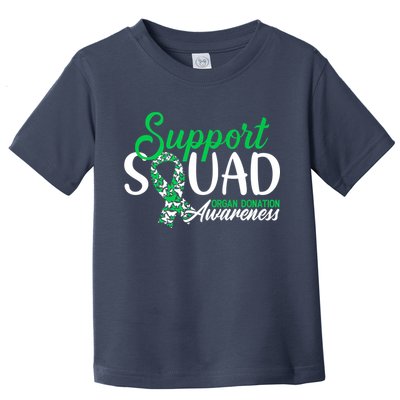 Support Awareness Squad I Transplant Survivor Organ Donation Premium Toddler T-Shirt