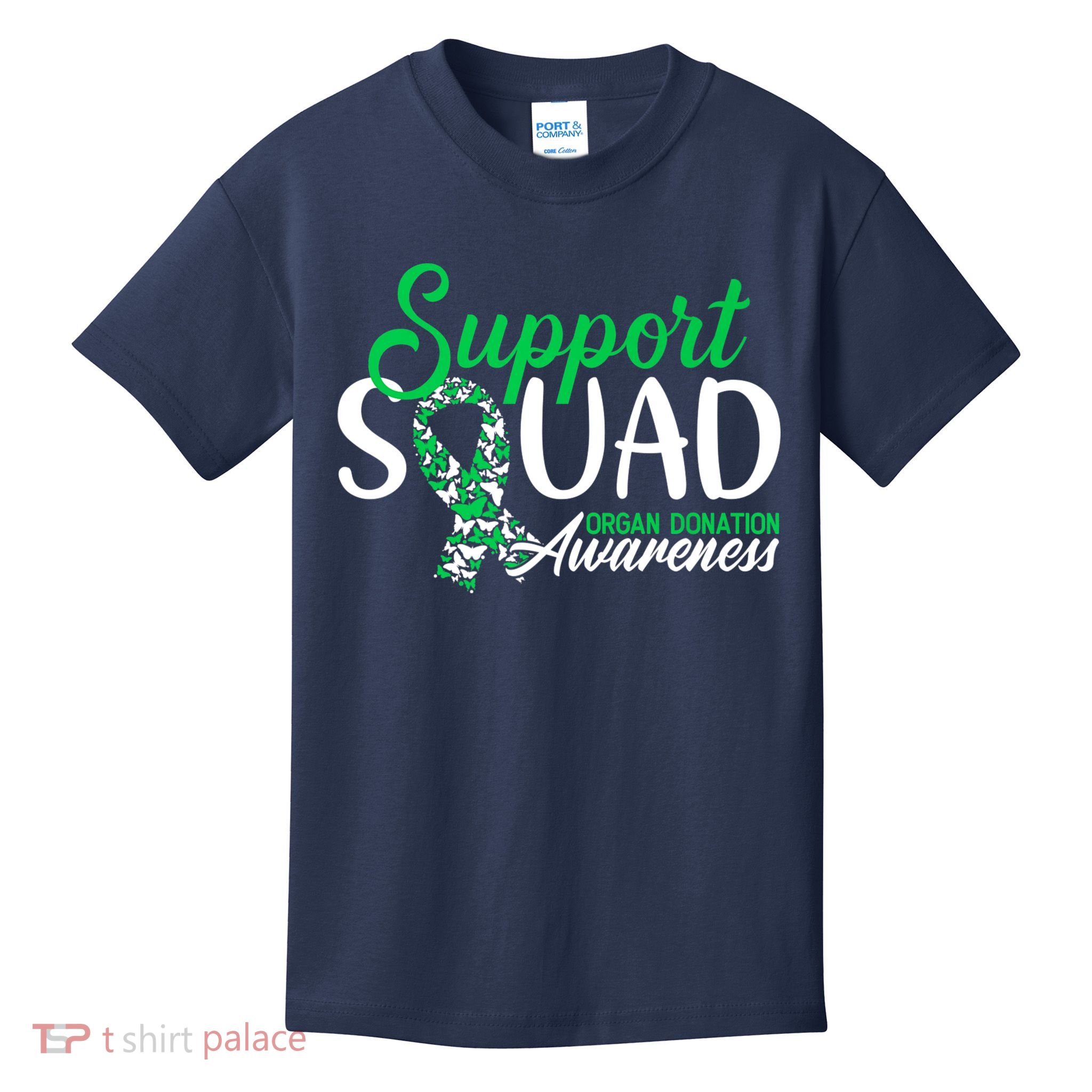 Support Awareness Squad I Transplant Survivor Organ Donation Premium Kids T-Shirt