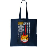 Shiba Army, Shiba Inu Coin With American Flag Bag