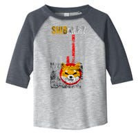 Shiba Army, Shiba Inu Coin With American Flag Toddler Fine Jersey T-Shirt